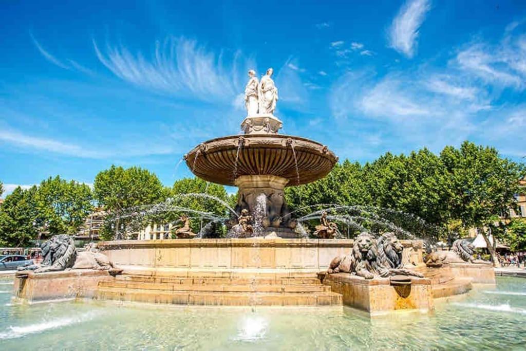 آيكس أومبروفينس Appartement Avec Deux Chambres Centre Ville Aixois المظهر الخارجي الصورة